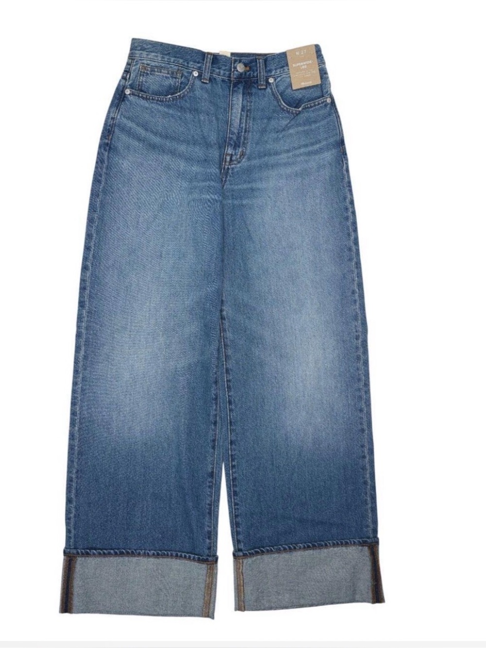 Madewell Superwide-Leg Jeans - Size 30